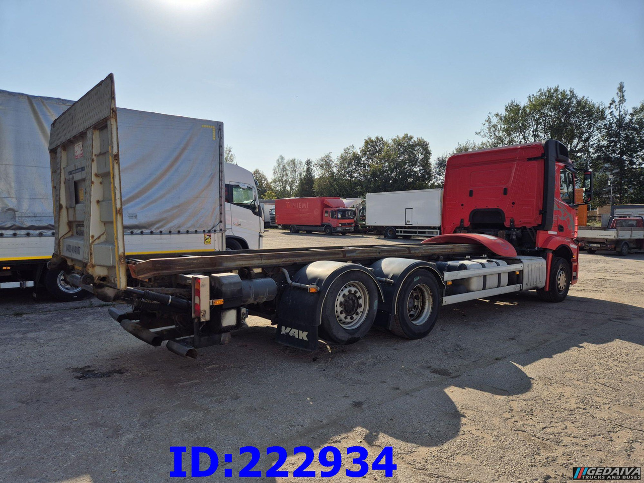 MERCEDES-BENZ Actros 2545 6x2 Euro5 - Φορτηγό σασί: φωτογραφία 5 MERCEDES-BENZ Actros 2545 6x2 Euro5 - Φορτηγό σασί: φωτογραφία 5