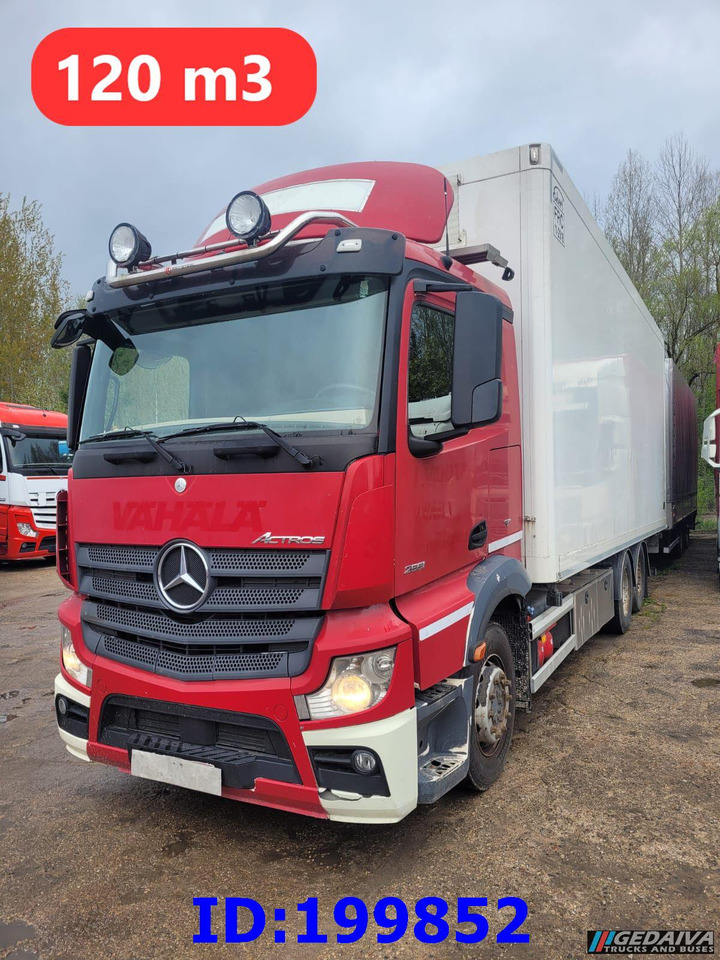 MERCEDES-BENZ Actros 2551 6x2 Euro5 + tilt trailer - Φορτηγό κόφα: φωτογραφία 5 MERCEDES-BENZ Actros 2551 6x2 Euro5 + tilt trailer - Φορτηγό κόφα: φωτογραφία 5