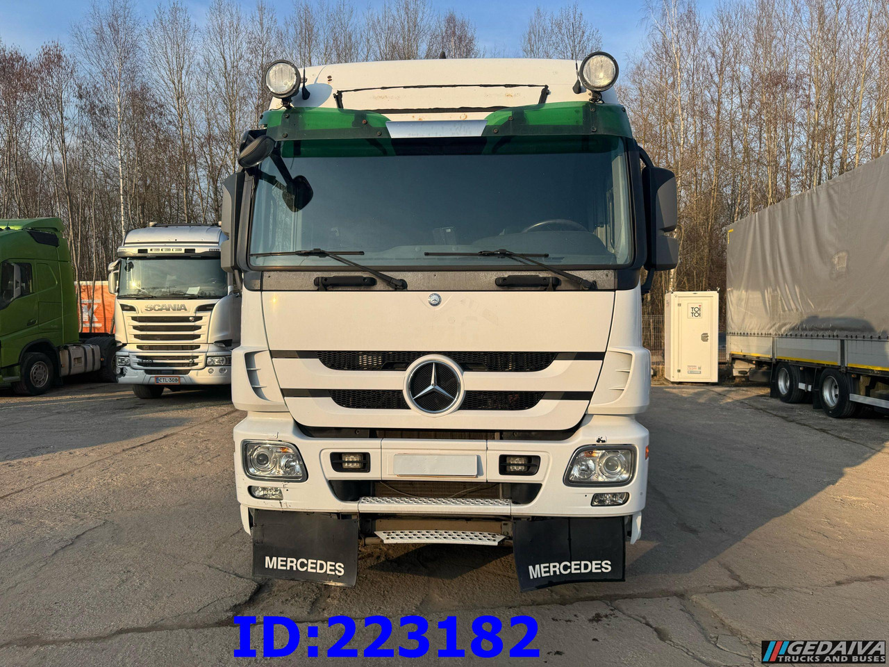 MERCEDES-BENZ Actros 2551 8x2 V8 Retarder - Φορτηγό φόρτωσης γάντζου: φωτογραφία 2 MERCEDES-BENZ Actros 2551 8x2 V8 Retarder - Φορτηγό φόρτωσης γάντζου: φωτογραφία 2