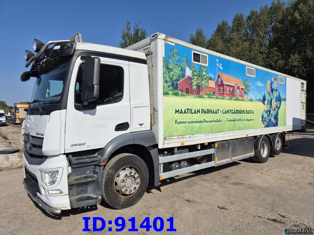 MERCEDES-BENZ Antos 2532 - 6x2 - Euro 6 - Animal transport - Φορτηγό μεταφορά ζώων: φωτογραφία 1 MERCEDES-BENZ Antos 2532 - 6x2 - Euro 6 - Animal transport - Φορτηγό μεταφορά ζώων: φωτογραφία 1