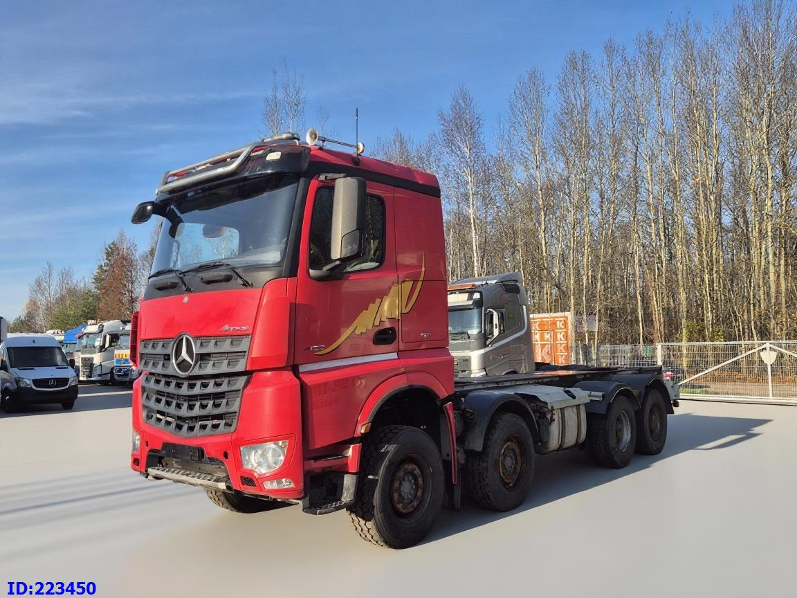 MERCEDES-BENZ Arocs 4163 8x4 FULL STEEL (Engine defect) - Φορτηγό σασί: φωτογραφία 1 MERCEDES-BENZ Arocs 4163 8x4 FULL STEEL (Engine defect) - Φορτηγό σασί: φωτογραφία 1