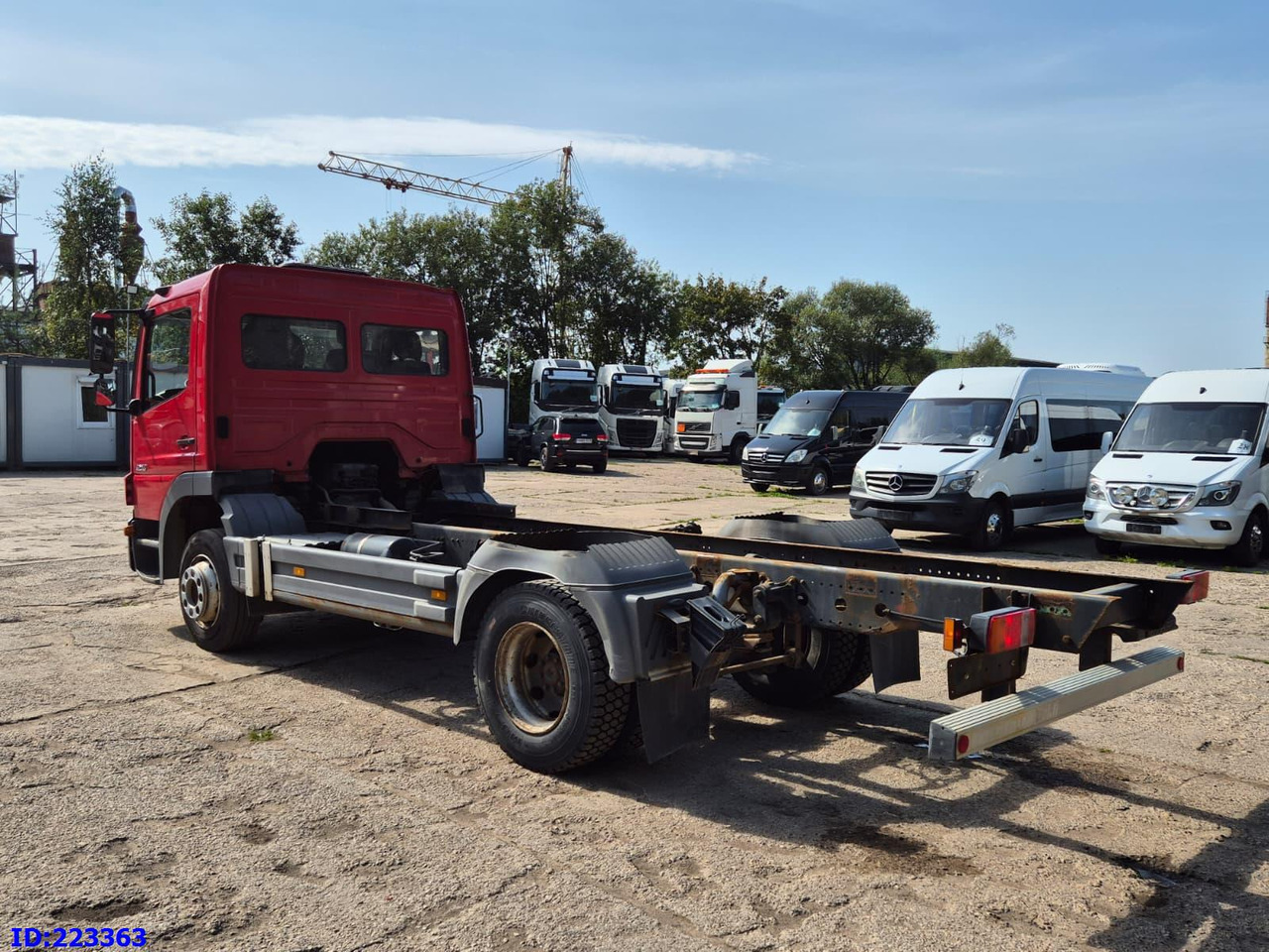 MERCEDES-BENZ Atego 1218 - Full steel - Manual (3 seats) - Φορτηγό σασί: φωτογραφία 4 MERCEDES-BENZ Atego 1218 - Full steel - Manual (3 seats) - Φορτηγό σασί: φωτογραφία 4
