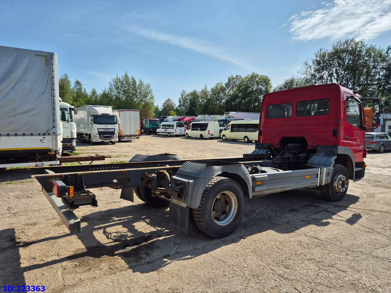 MERCEDES-BENZ Atego 1218 - Full steel - Manual (3 seats) - Φορτηγό σασί: φωτογραφία 5 MERCEDES-BENZ Atego 1218 - Full steel - Manual (3 seats) - Φορτηγό σασί: φωτογραφία 5