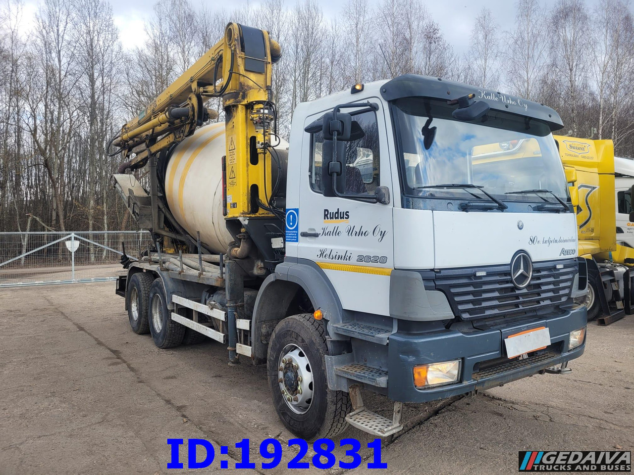 MERCEDES-BENZ Atego 2628 6x4 Schwing 17m 9m3 - Αντλία σκυροδέματος: φωτογραφία 1 MERCEDES-BENZ Atego 2628 6x4 Schwing 17m 9m3 - Αντλία σκυροδέματος: φωτογραφία 1