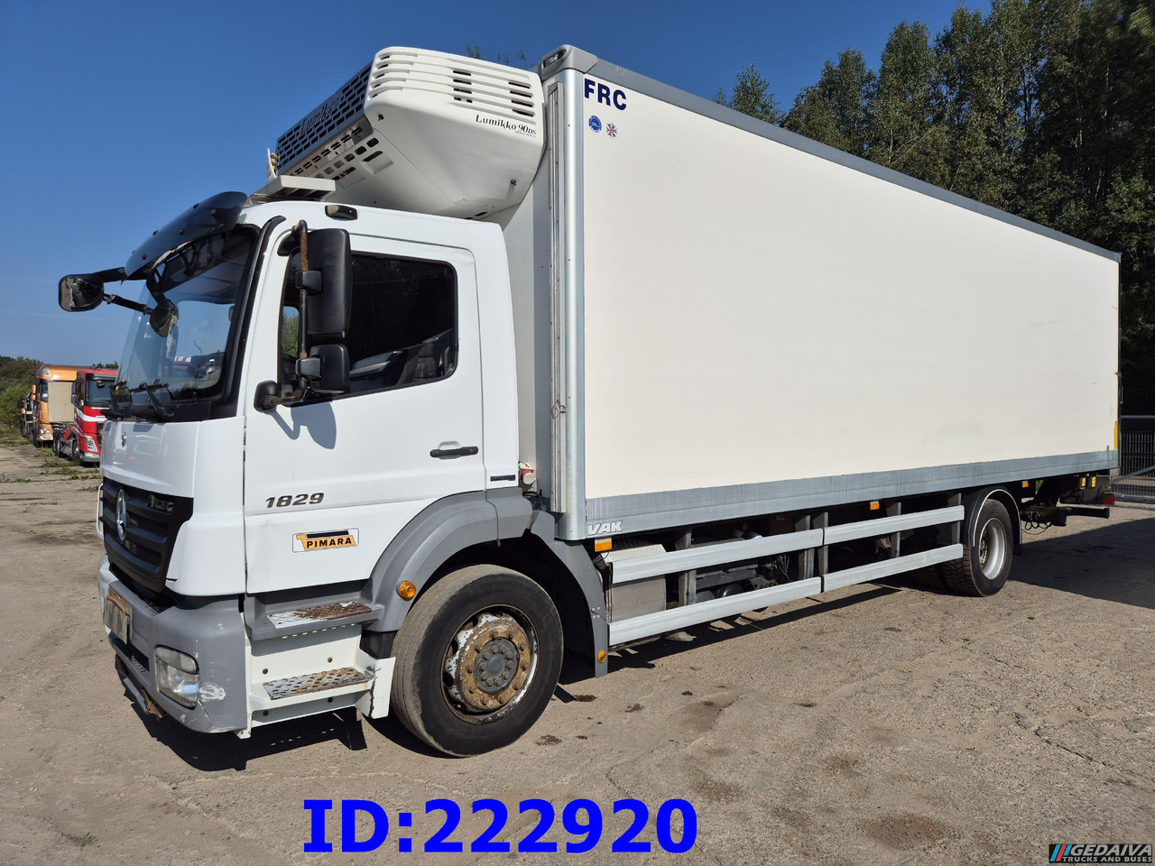 MERCEDES-BENZ Axor 1829 Manual + Tail lift - Φορτηγό ψυγείο: φωτογραφία 1 MERCEDES-BENZ Axor 1829 Manual + Tail lift - Φορτηγό ψυγείο: φωτογραφία 1