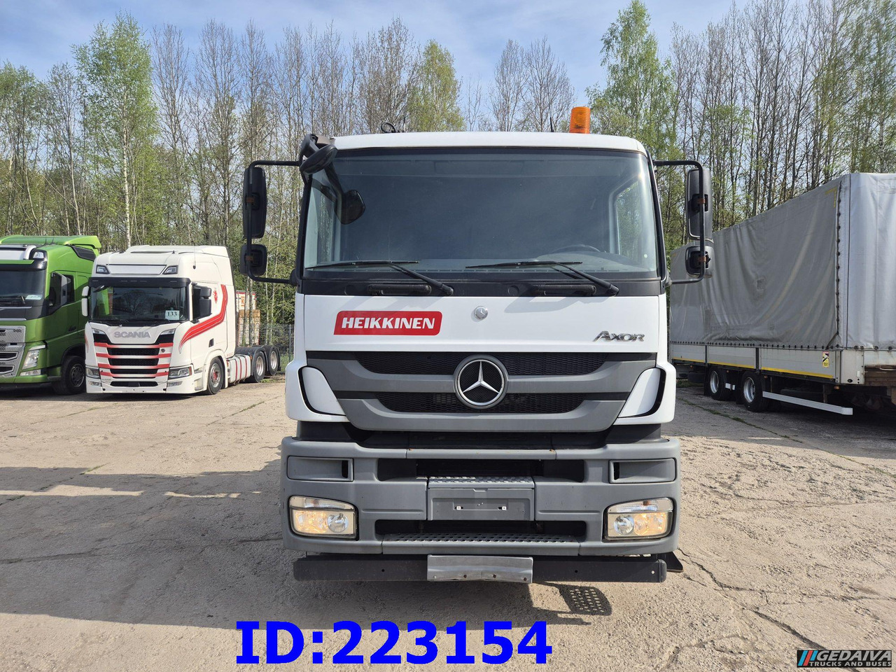 MERCEDES-BENZ Axor 1840 + Crane Epsilon Palfinger PZR601GA - Τράκτορας: φωτογραφία 2 MERCEDES-BENZ Axor 1840 + Crane Epsilon Palfinger PZR601GA - Τράκτορας: φωτογραφία 2