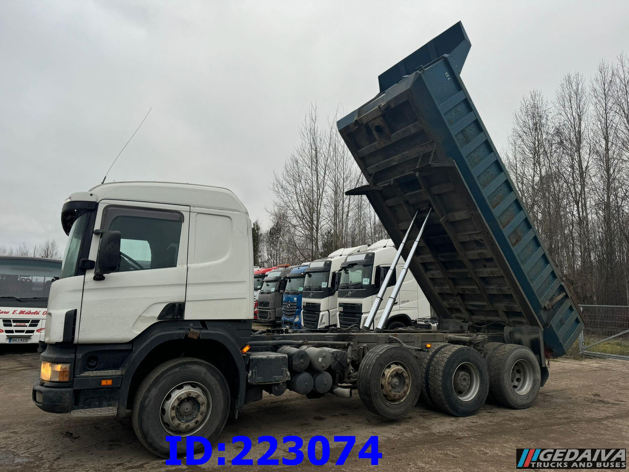 SCANIA 124 8x2 - Manual - Full steel - Φορτηγό ανατρεπόμενο: φωτογραφία 1 SCANIA 124 8x2 - Manual - Full steel - Φορτηγό ανατρεπόμενο: φωτογραφία 1
