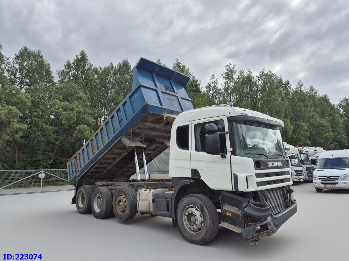 SCANIA 124 8x2 - Manual - Full steel - Φορτηγό ανατρεπόμενο: φωτογραφία 4 SCANIA 124 8x2 - Manual - Full steel - Φορτηγό ανατρεπόμενο: φωτογραφία 4