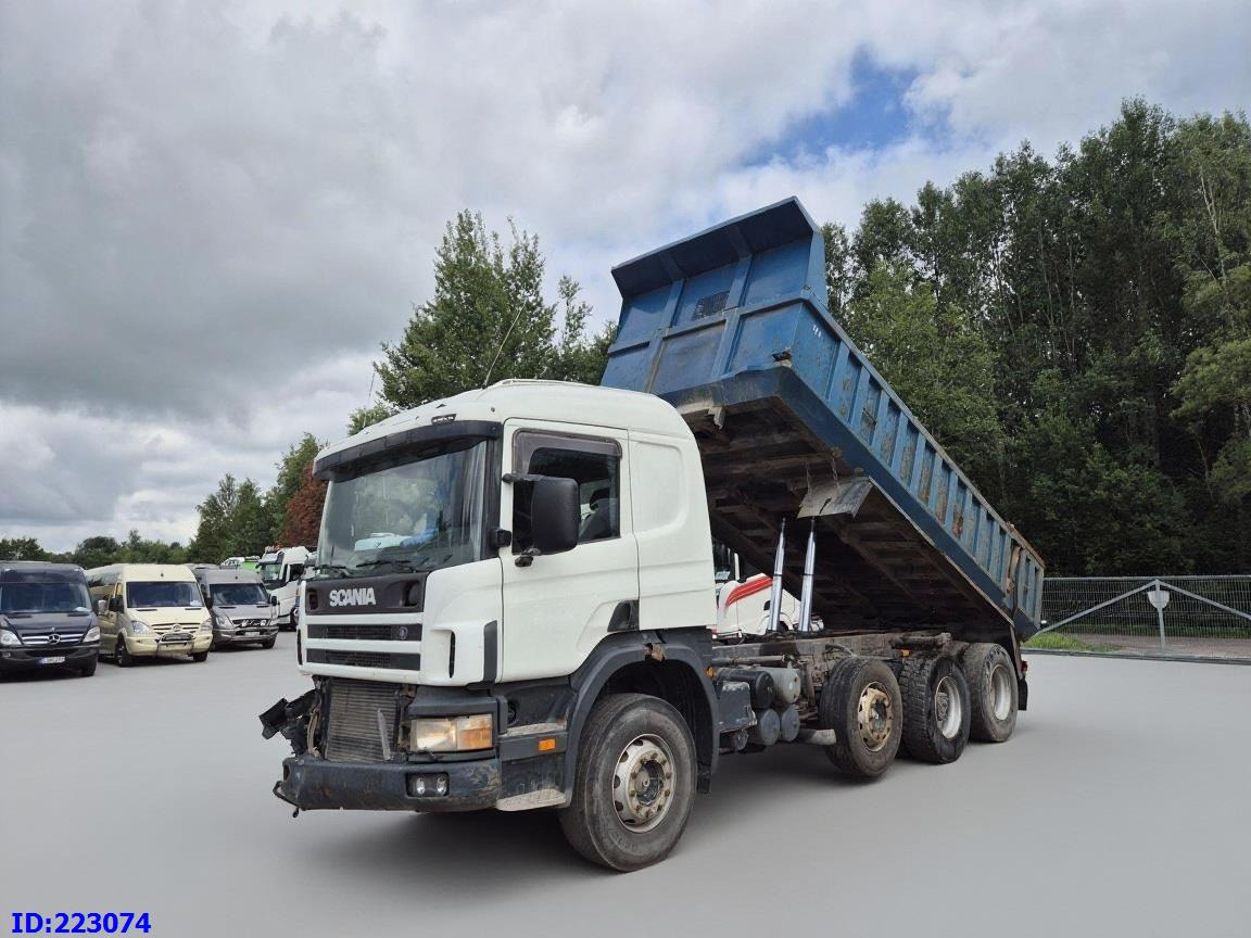 SCANIA 124 8x2 - Manual - Full steel - Φορτηγό ανατρεπόμενο: φωτογραφία 1 SCANIA 124 8x2 - Manual - Full steel - Φορτηγό ανατρεπόμενο: φωτογραφία 1