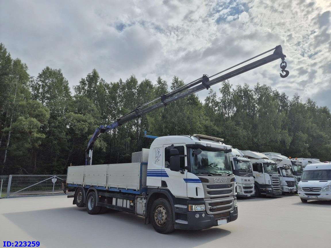 SCANIA P450 6x2 Steering axle Euro6 + PM 13.5SP - Φορτηγό με ανοιχτή καρότσα: φωτογραφία 1 SCANIA P450 6x2 Steering axle Euro6 + PM 13.5SP - Φορτηγό με ανοιχτή καρότσα: φωτογραφία 1