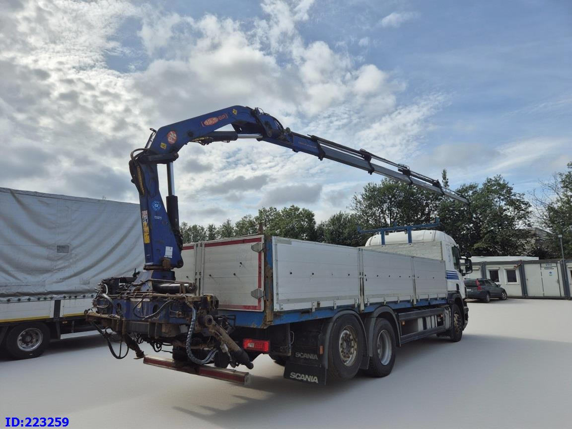 SCANIA P450 6x2 Steering axle Euro6 + PM 13.5SP - Φορτηγό με ανοιχτή καρότσα: φωτογραφία 4 SCANIA P450 6x2 Steering axle Euro6 + PM 13.5SP - Φορτηγό με ανοιχτή καρότσα: φωτογραφία 4