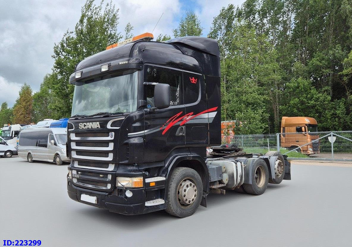 SCANIA R420 6x2 MANUAL - Τράκτορας: φωτογραφία 1 SCANIA R420 6x2 MANUAL - Τράκτορας: φωτογραφία 1