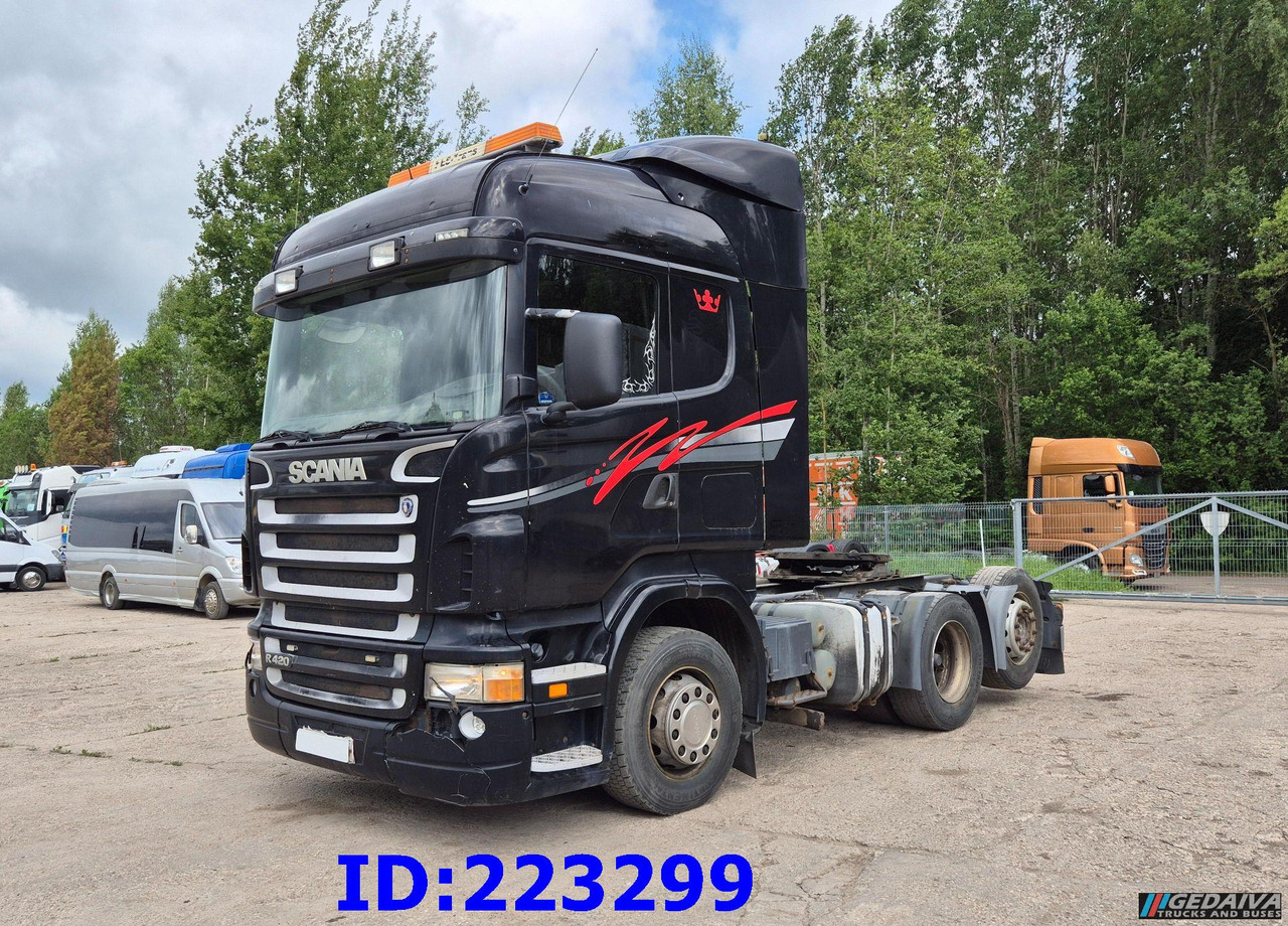 SCANIA R420 6x2 MANUAL - Τράκτορας: φωτογραφία 1 SCANIA R420 6x2 MANUAL - Τράκτορας: φωτογραφία 1