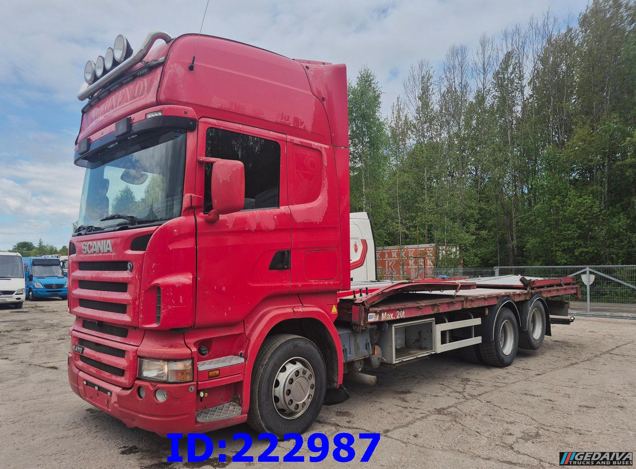 SCANIA R470 6x2 10tyre Manual - Φορτηγό με ανοιχτή καρότσα: φωτογραφία 1 SCANIA R470 6x2 10tyre Manual - Φορτηγό με ανοιχτή καρότσα: φωτογραφία 1