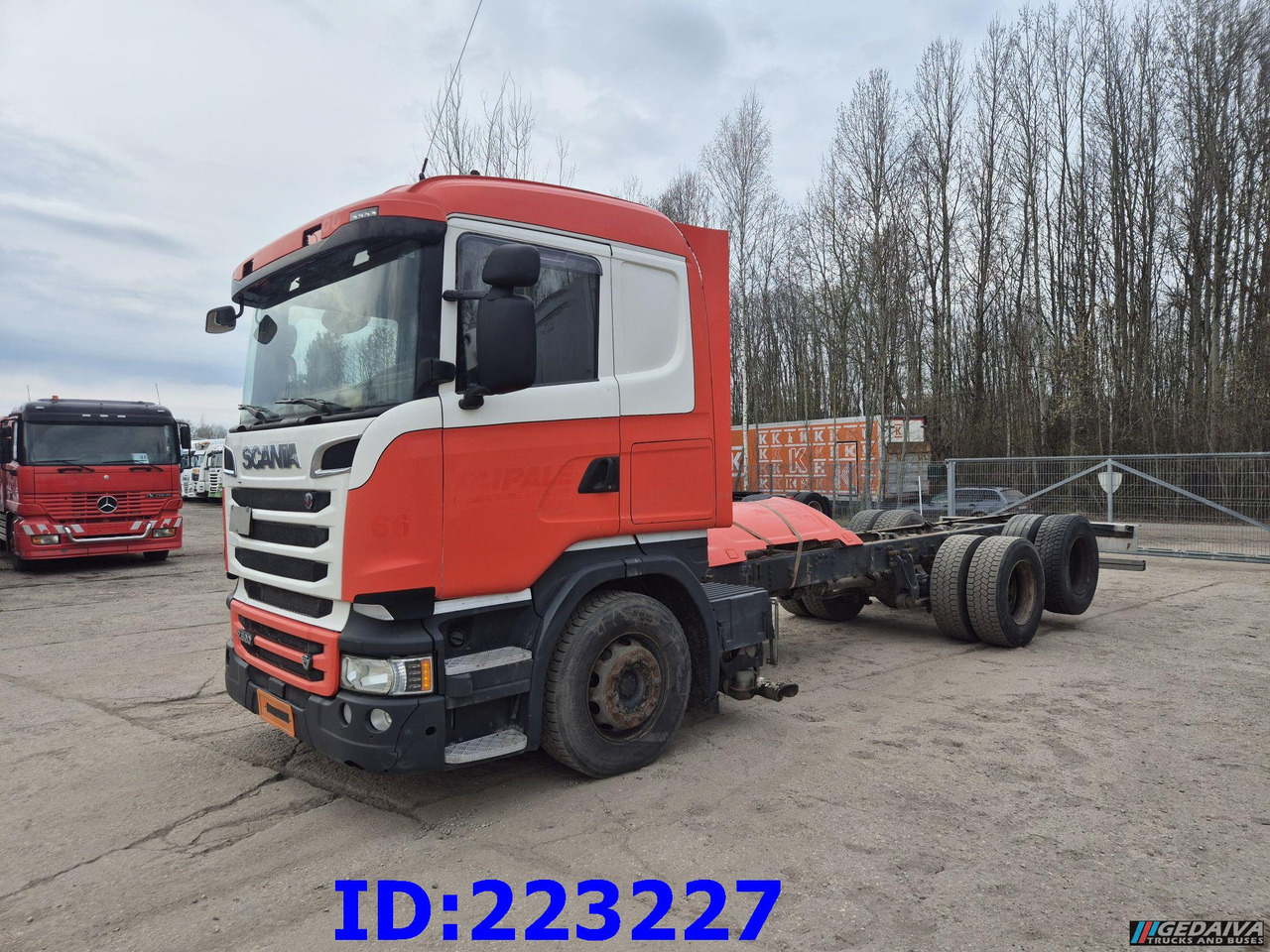 SCANIA R520 6X2 Euro6 - Φορτηγό σασί: φωτογραφία 1 SCANIA R520 6X2 Euro6 - Φορτηγό σασί: φωτογραφία 1