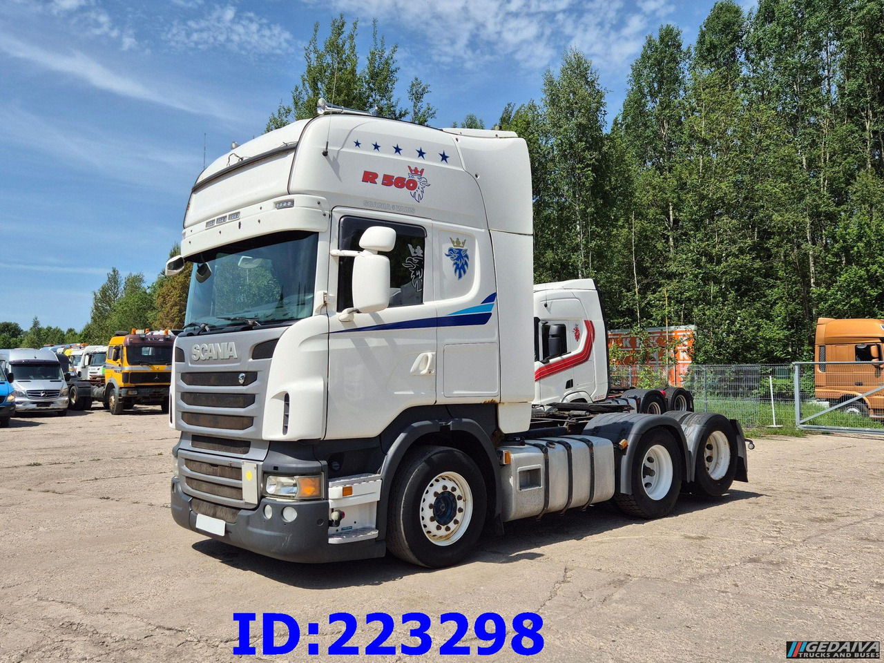 SCANIA R560 V8 Retarder 6x2 - Τράκτορας: φωτογραφία 1 SCANIA R560 V8 Retarder 6x2 - Τράκτορας: φωτογραφία 1