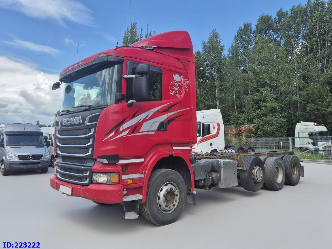 SCANIA R620 - 8x4 - Steering axle - Φορτηγό σασί: φωτογραφία 1 SCANIA R620 - 8x4 - Steering axle - Φορτηγό σασί: φωτογραφία 1