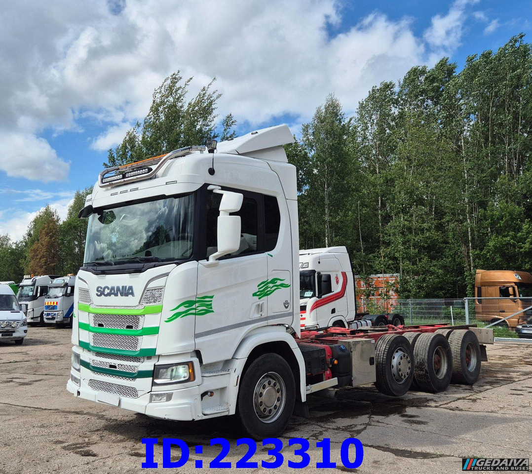 SCANIA R650 V8 8x4 BIG AXLES - Φορτηγό σασί: φωτογραφία 1 SCANIA R650 V8 8x4 BIG AXLES - Φορτηγό σασί: φωτογραφία 1