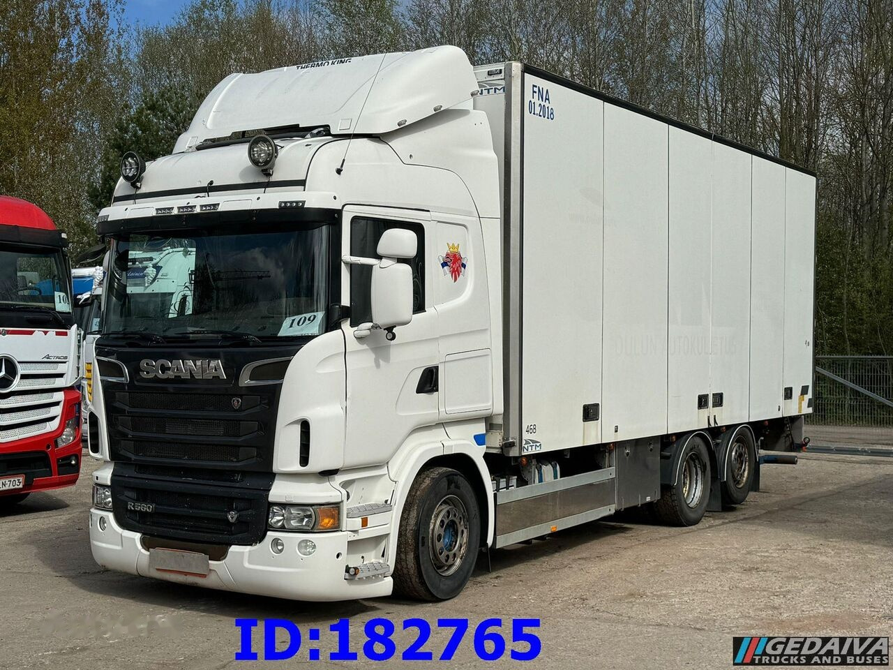Φορτηγό ψυγείο Scania R560 6x2 Manual Euro5: φωτογραφία 1