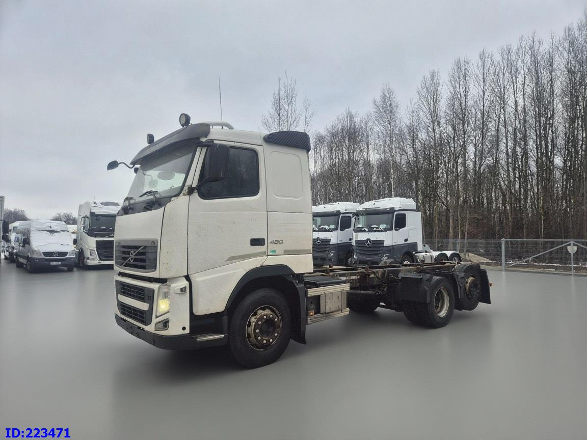 VOLVO FH 420HP 6×2 Steering axle - Φορτηγό σασί: φωτογραφία 1 VOLVO FH 420HP 6×2 Steering axle - Φορτηγό σασί: φωτογραφία 1
