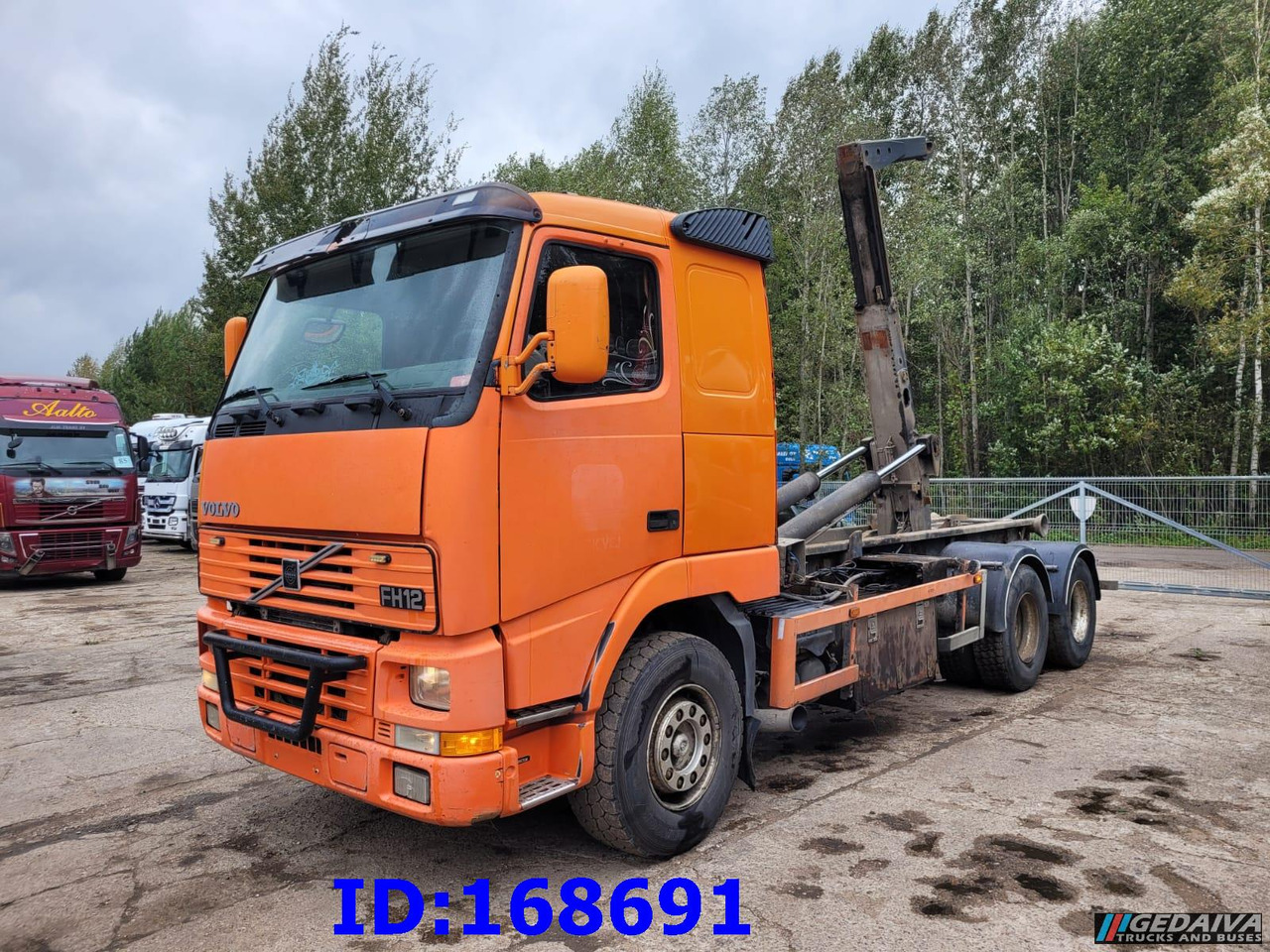 VOLVO FH12 380HP 6x2 10tyre Hook Tipper - Φορτηγό φόρτωσης γάντζου: φωτογραφία 1 VOLVO FH12 380HP 6x2 10tyre Hook Tipper - Φορτηγό φόρτωσης γάντζου: φωτογραφία 1