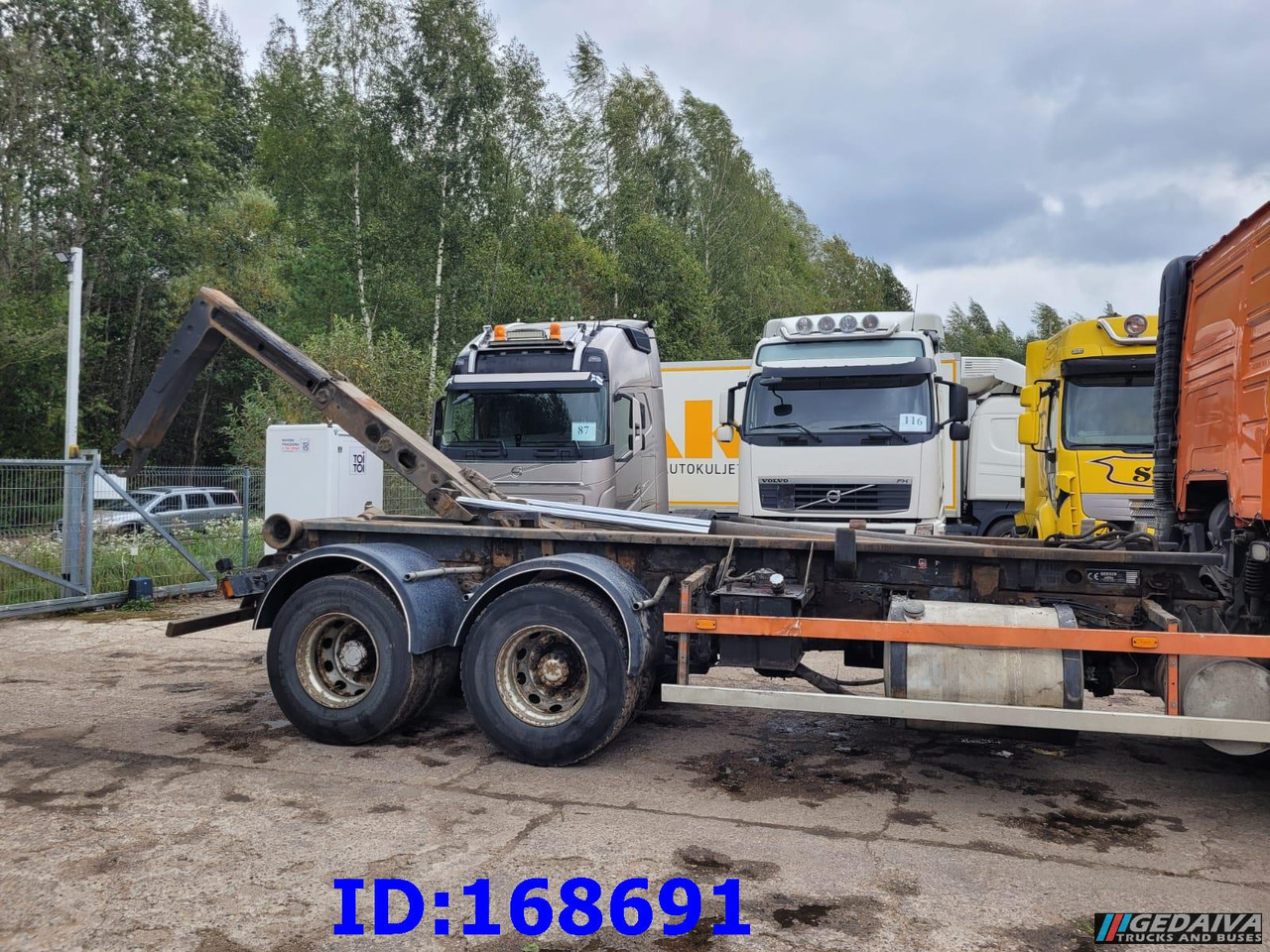 VOLVO FH12 380HP 6x2 10tyre Hook Tipper - Φορτηγό φόρτωσης γάντζου: φωτογραφία 5 VOLVO FH12 380HP 6x2 10tyre Hook Tipper - Φορτηγό φόρτωσης γάντζου: φωτογραφία 5