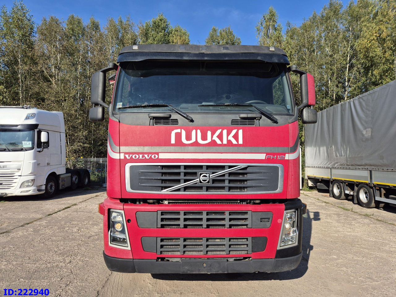VOLVO FH12 420HP + Crane Palfinger PK9501 - Φορτηγό με ανοιχτή καρότσα: φωτογραφία 2 VOLVO FH12 420HP + Crane Palfinger PK9501 - Φορτηγό με ανοιχτή καρότσα: φωτογραφία 2