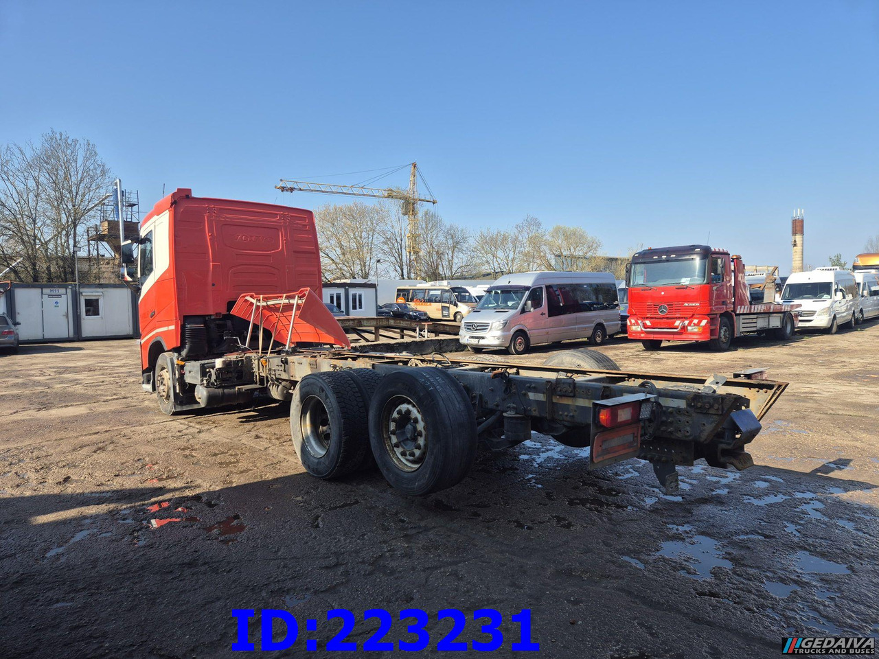 VOLVO FH13 540HP 6X2 Euro6 - Φορτηγό σασί: φωτογραφία 5 VOLVO FH13 540HP 6X2 Euro6 - Φορτηγό σασί: φωτογραφία 5