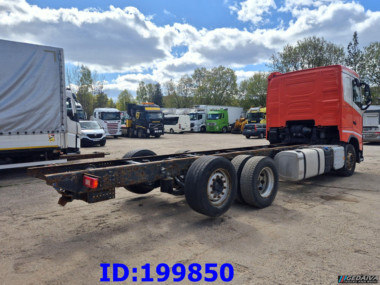 VOLVO FH13 540HP 6x2 Euro6 - Φορτηγό σασί: φωτογραφία 5 VOLVO FH13 540HP 6x2 Euro6 - Φορτηγό σασί: φωτογραφία 5
