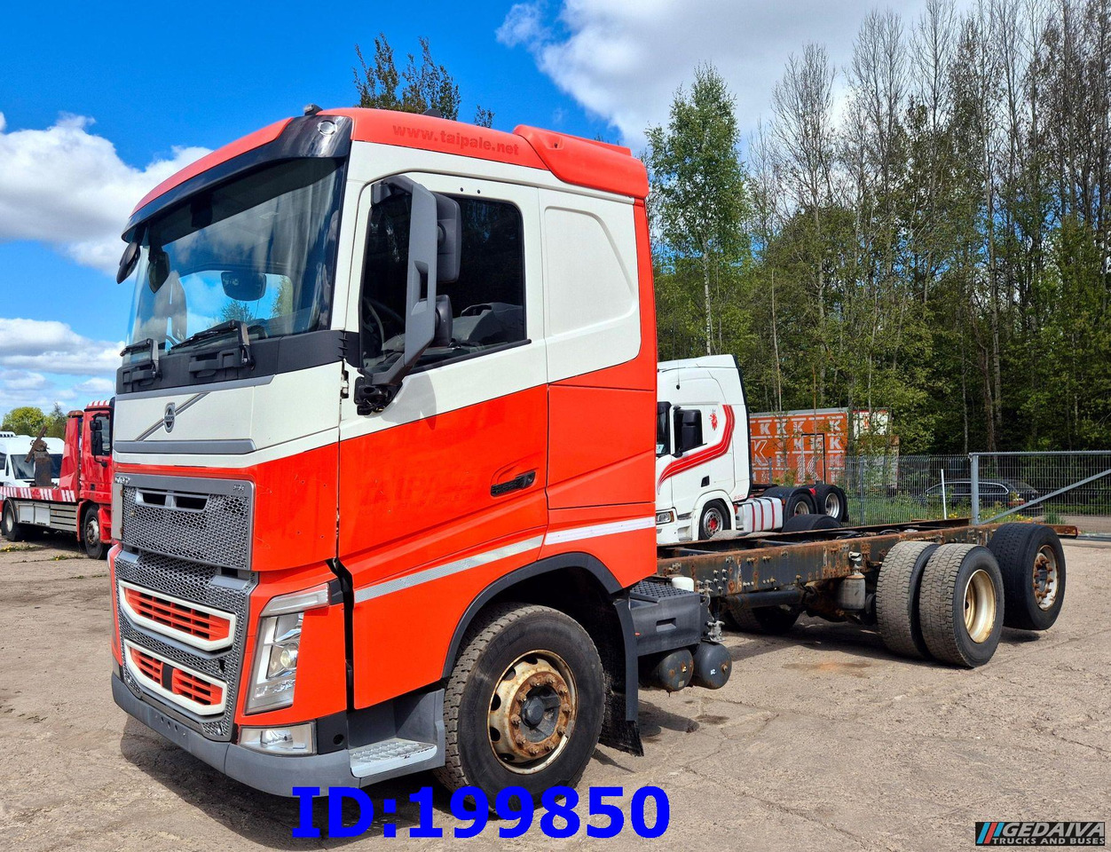 VOLVO FH13 540HP 6x2 Euro6 - Φορτηγό σασί: φωτογραφία 1 VOLVO FH13 540HP 6x2 Euro6 - Φορτηγό σασί: φωτογραφία 1