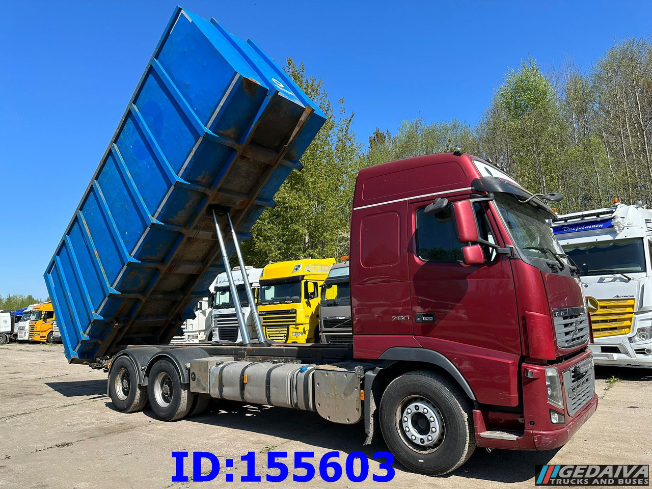 VOLVO FH16 750HP 6x4 Big Axles - Φορτηγό ανατρεπόμενο: φωτογραφία 4 VOLVO FH16 750HP 6x4 Big Axles - Φορτηγό ανατρεπόμενο: φωτογραφία 4