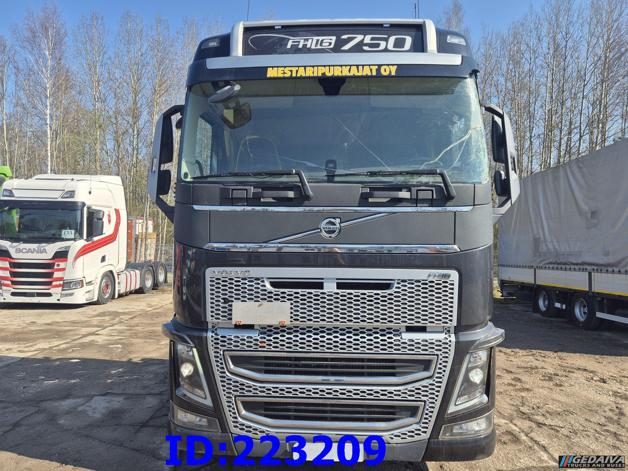 VOLVO FH16 750HP 8x4 Steering axle - Φορτηγό σασί: φωτογραφία 2 VOLVO FH16 750HP 8x4 Steering axle - Φορτηγό σασί: φωτογραφία 2