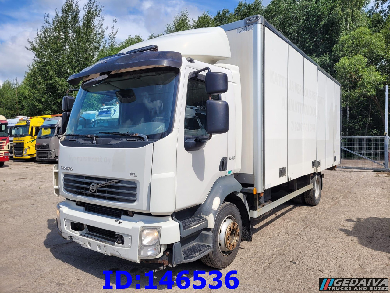 VOLVO FL 240HP - 4x2 - Manual - Euro5 - Φορτηγό κόφα: φωτογραφία 1 VOLVO FL 240HP - 4x2 - Manual - Euro5 - Φορτηγό κόφα: φωτογραφία 1