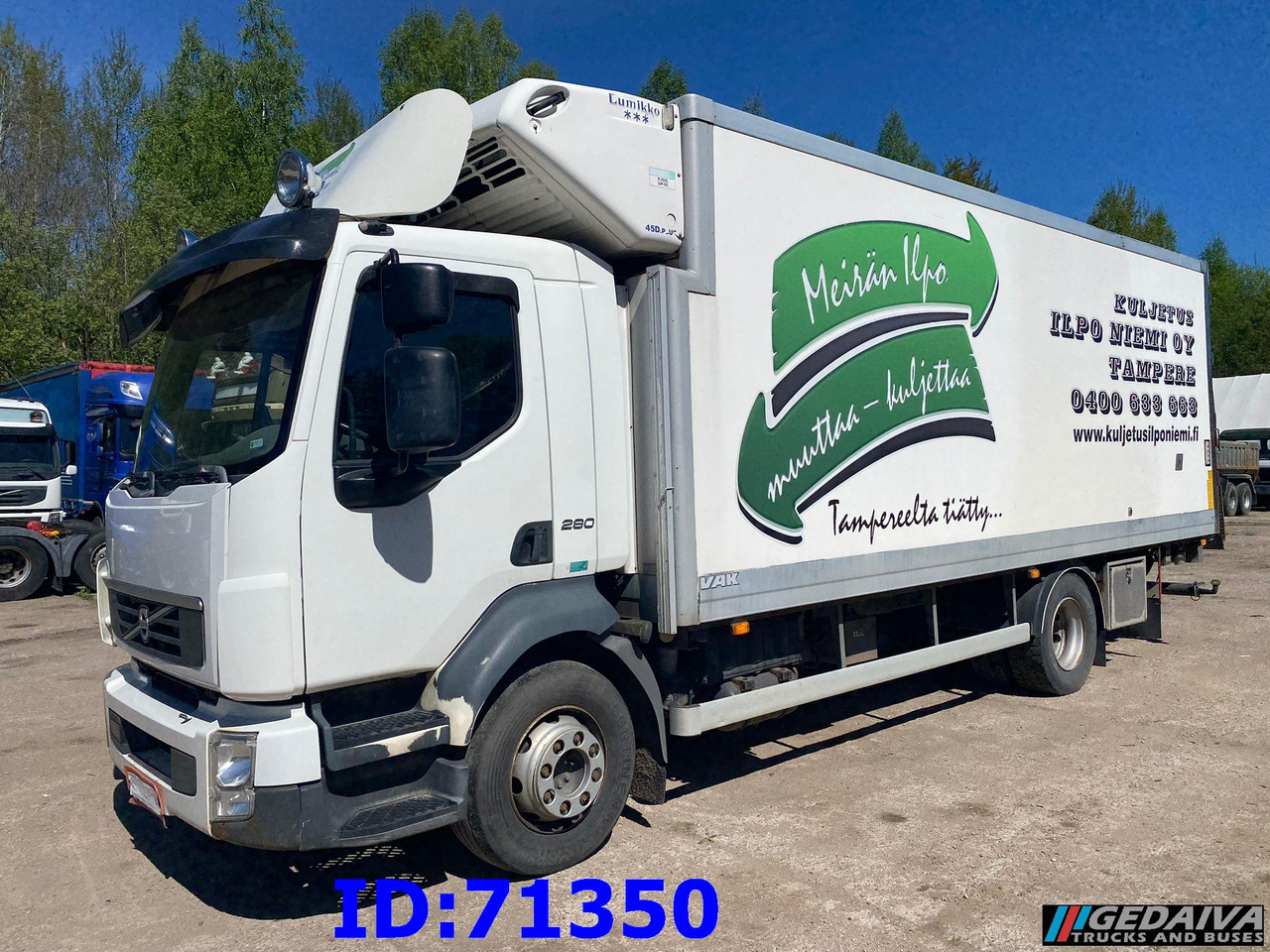 VOLVO FL 280 4x2 Refrigerator - Φορτηγό ψυγείο: φωτογραφία 1 VOLVO FL 280 4x2 Refrigerator - Φορτηγό ψυγείο: φωτογραφία 1