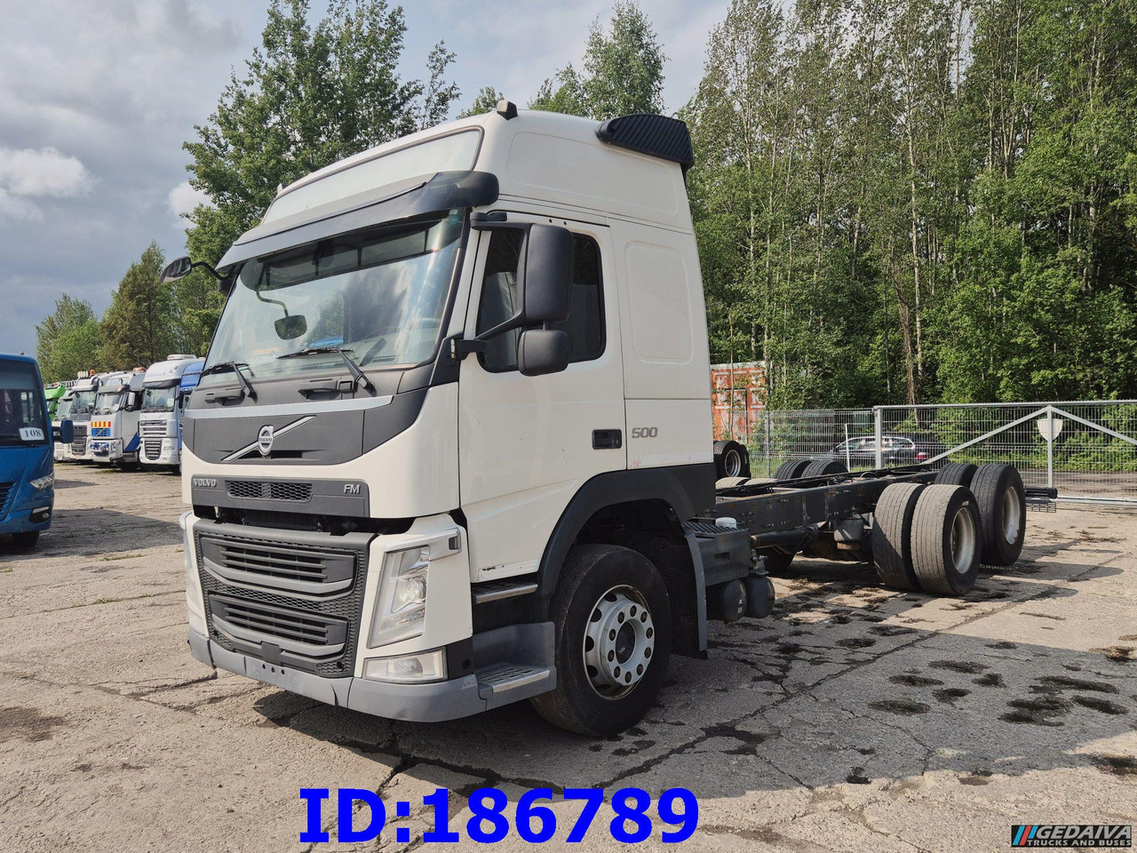 VOLVO FM13 500HP 6x2 - Φορτηγό σασί: φωτογραφία 1 VOLVO FM13 500HP 6x2 - Φορτηγό σασί: φωτογραφία 1