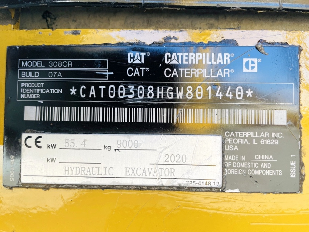 Caterpillar 308 CR (3966) - Μίνι εκσκαφέας: φωτογραφία 3 Caterpillar 308 CR (3966) - Μίνι εκσκαφέας: φωτογραφία 3