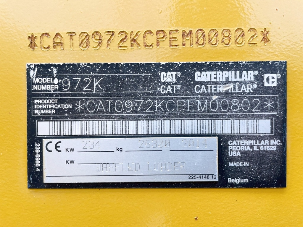 Caterpillar 972 K (3970) - Ελαστιχοφόρος φορτωτής: φωτογραφία 5 Caterpillar 972 K (3970) - Ελαστιχοφόρος φορτωτής: φωτογραφία 5
