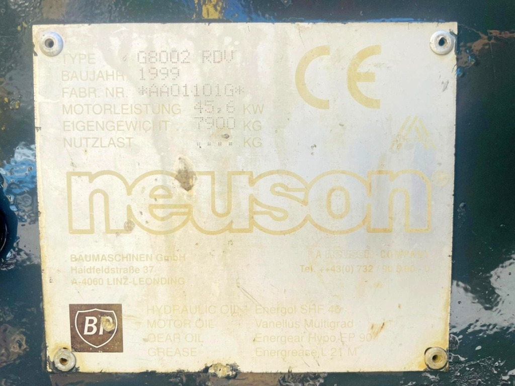 Neuson G8002 RDV (4015) - Μίνι εκσκαφέας: φωτογραφία 3 Neuson G8002 RDV (4015) - Μίνι εκσκαφέας: φωτογραφία 3