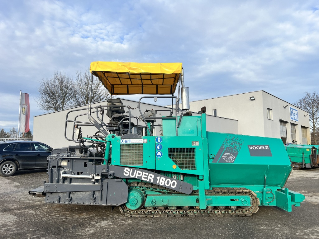 Vögele Super 1600 Typ 6-82 (111416) - Διαστρωτήρας ασφάλτου: φωτογραφία 4 Vögele Super 1600 Typ 6-82 (111416) - Διαστρωτήρας ασφάλτου: φωτογραφία 4