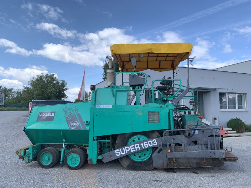 Vögele Super 1603, Typ 6-83 (109854) - Διαστρωτήρας ασφάλτου: φωτογραφία 1 Vögele Super 1603, Typ 6-83 (109854) - Διαστρωτήρας ασφάλτου: φωτογραφία 1