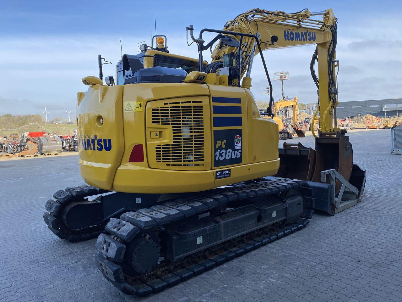 Komatsu PC138US-11 - Ερπυστριοφόρος εκσκαφέας: φωτογραφία 4 Komatsu PC138US-11 - Ερπυστριοφόρος εκσκαφέας: φωτογραφία 4