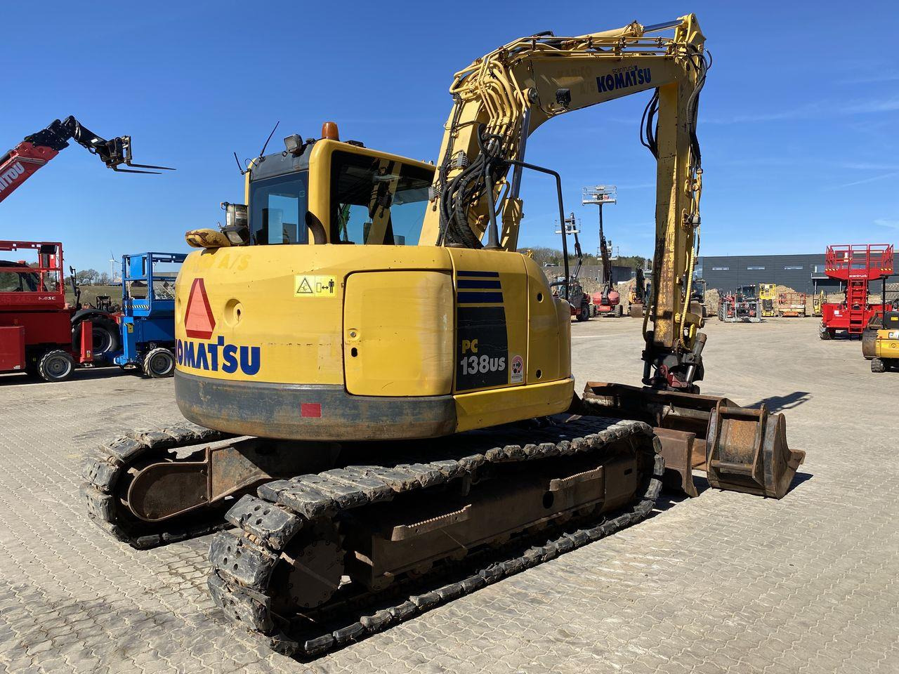 Komatsu PC138US-8 - Ερπυστριοφόρος εκσκαφέας: φωτογραφία 4 Komatsu PC138US-8 - Ερπυστριοφόρος εκσκαφέας: φωτογραφία 4