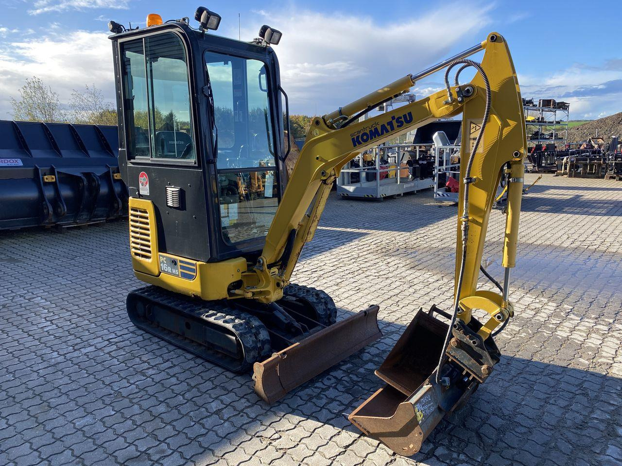 Komatsu PC16R-3HS - Μίνι εκσκαφέας: φωτογραφία 5 Komatsu PC16R-3HS - Μίνι εκσκαφέας: φωτογραφία 5