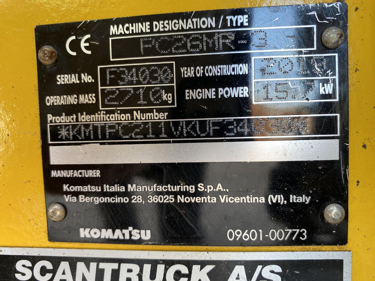 Μίσθωση  Komatsu PC26MR-3 Komatsu PC26MR-3: φωτογραφία 10