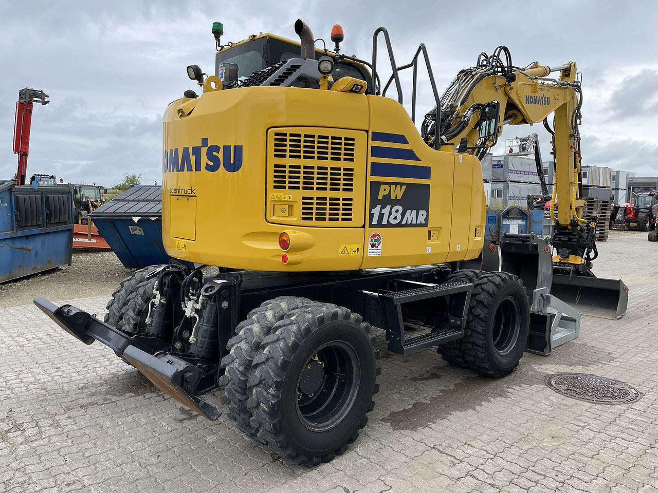 Komatsu PW118MR-11 - Μίνι εκσκαφέας: φωτογραφία 4 Komatsu PW118MR-11 - Μίνι εκσκαφέας: φωτογραφία 4