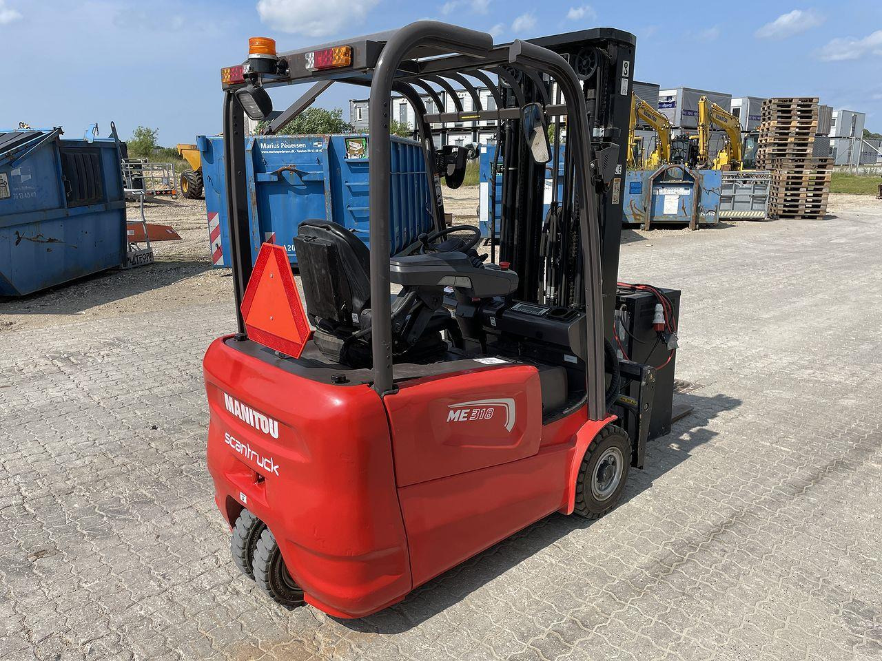 Manitou ME318 - Ηλεκτροκίνητο περονοφόρο: φωτογραφία 4 Manitou ME318 - Ηλεκτροκίνητο περονοφόρο: φωτογραφία 4