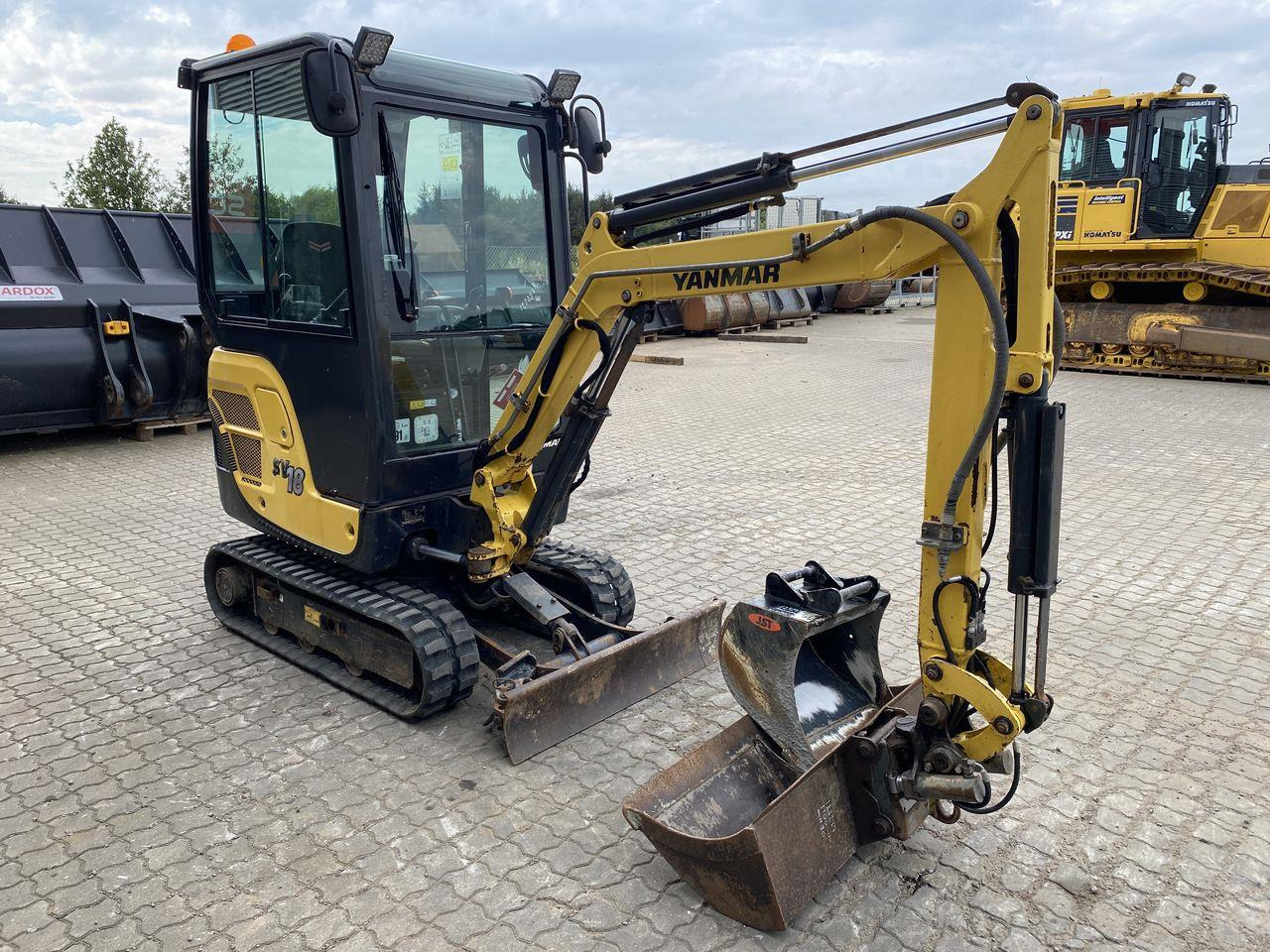 Yanmar SV18 - Μίνι εκσκαφέας: φωτογραφία 5 Yanmar SV18 - Μίνι εκσκαφέας: φωτογραφία 5