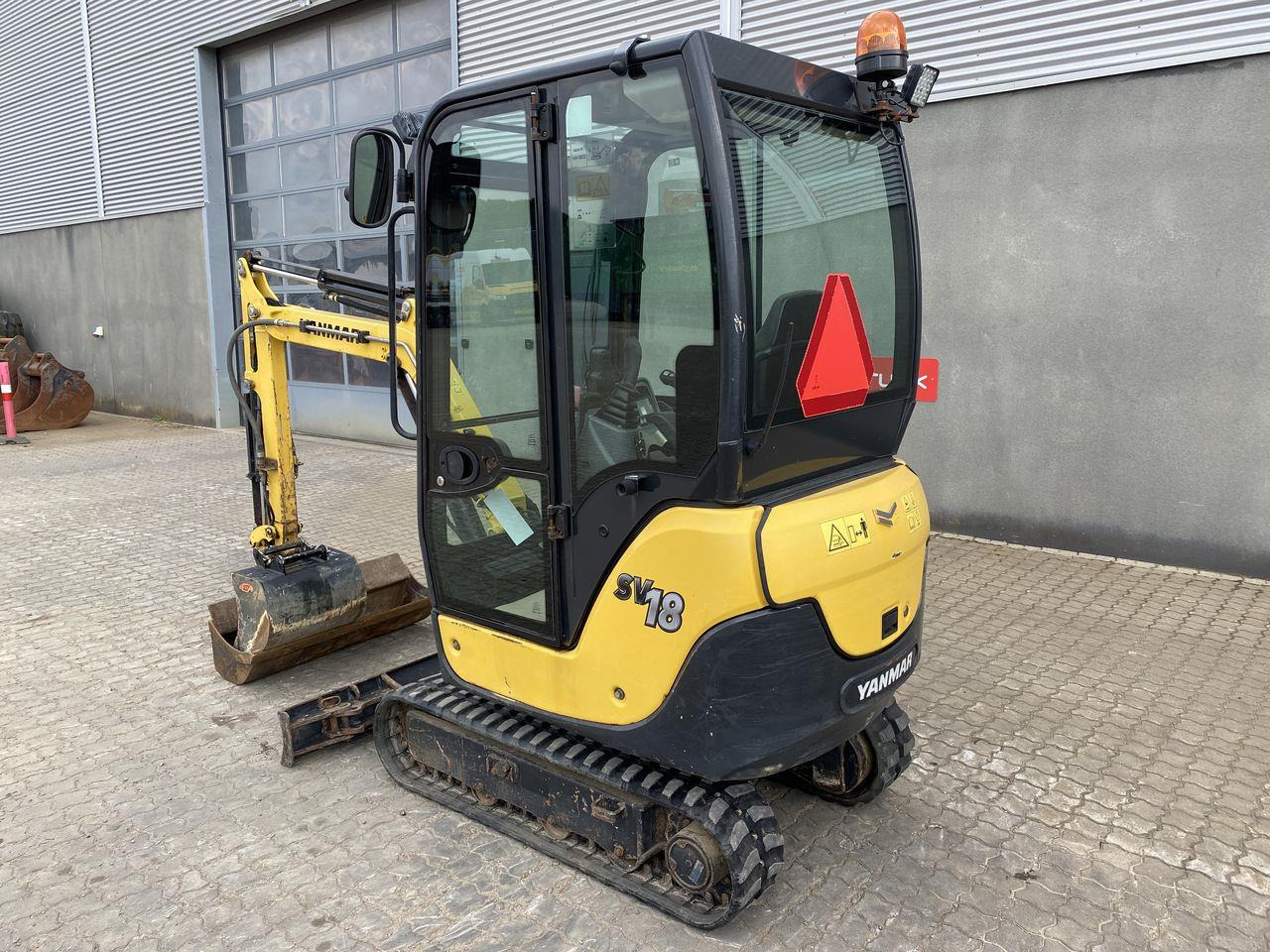 Yanmar SV18 - Μίνι εκσκαφέας: φωτογραφία 2 Yanmar SV18 - Μίνι εκσκαφέας: φωτογραφία 2