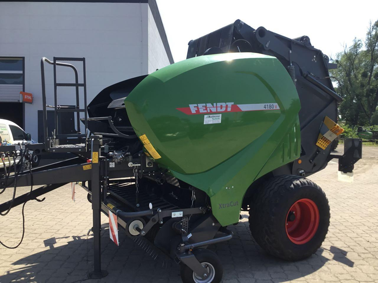 Fendt Rotana 4180 V Xtra - Χορτοδετική μηχανή στρόγγυλης μπάλας: φωτογραφία 4 Fendt Rotana 4180 V Xtra - Χορτοδετική μηχανή στρόγγυλης μπάλας: φωτογραφία 4