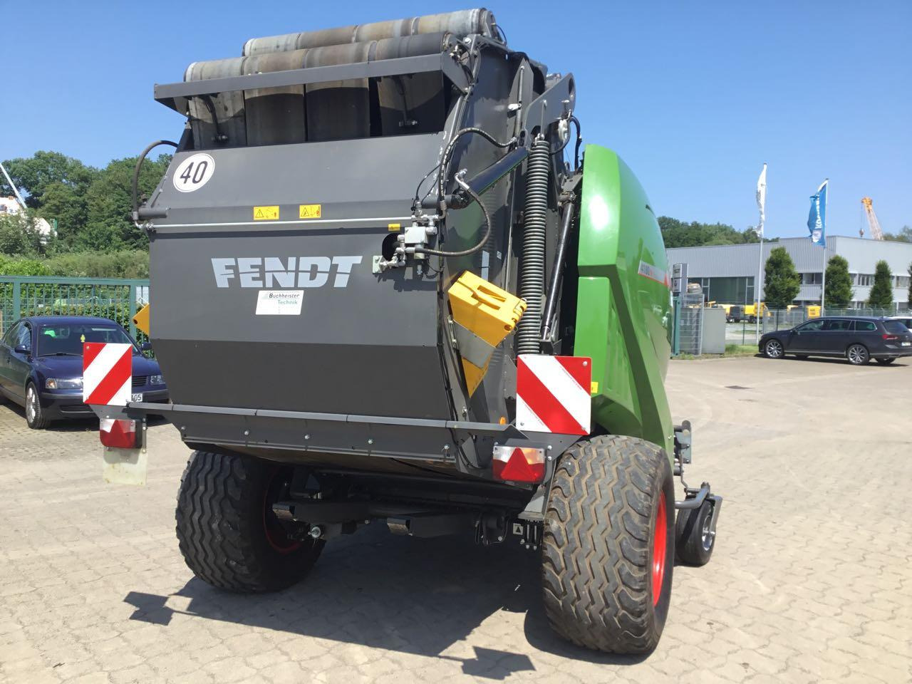 Fendt Rotana 4180 V Xtra - Χορτοδετική μηχανή στρόγγυλης μπάλας: φωτογραφία 3 Fendt Rotana 4180 V Xtra - Χορτοδετική μηχανή στρόγγυλης μπάλας: φωτογραφία 3